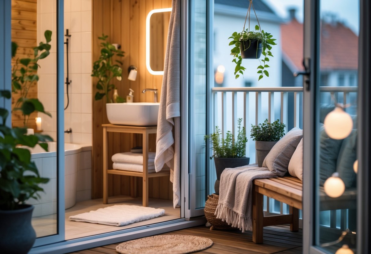 Saadan skaber du et hyggeligt badevaerelse og altan i Nyborg